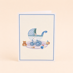 Babywieg Blauw