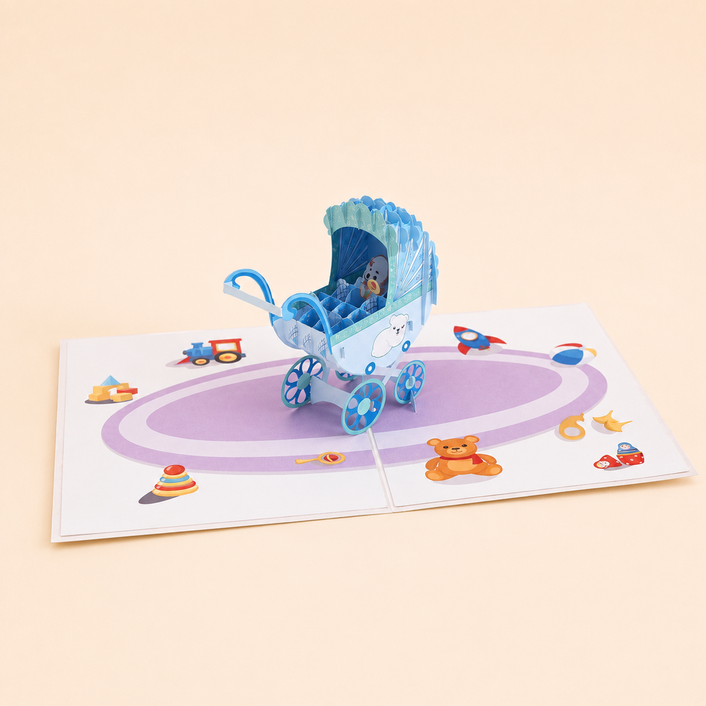 Babywieg Blauw