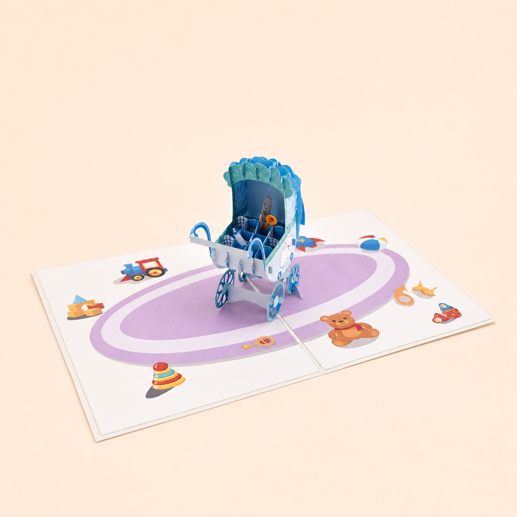 Babywieg Blauw