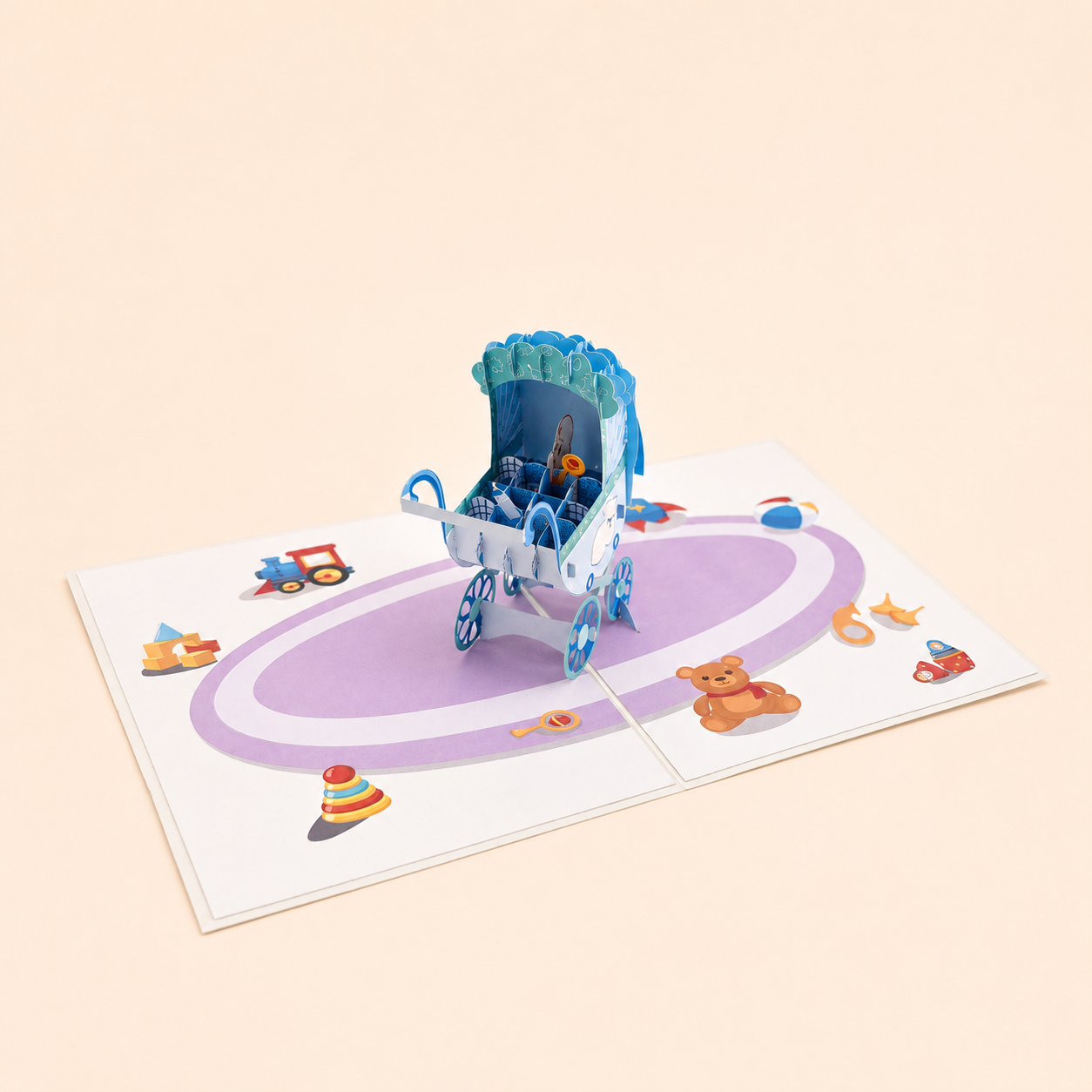 Babywieg Blauw