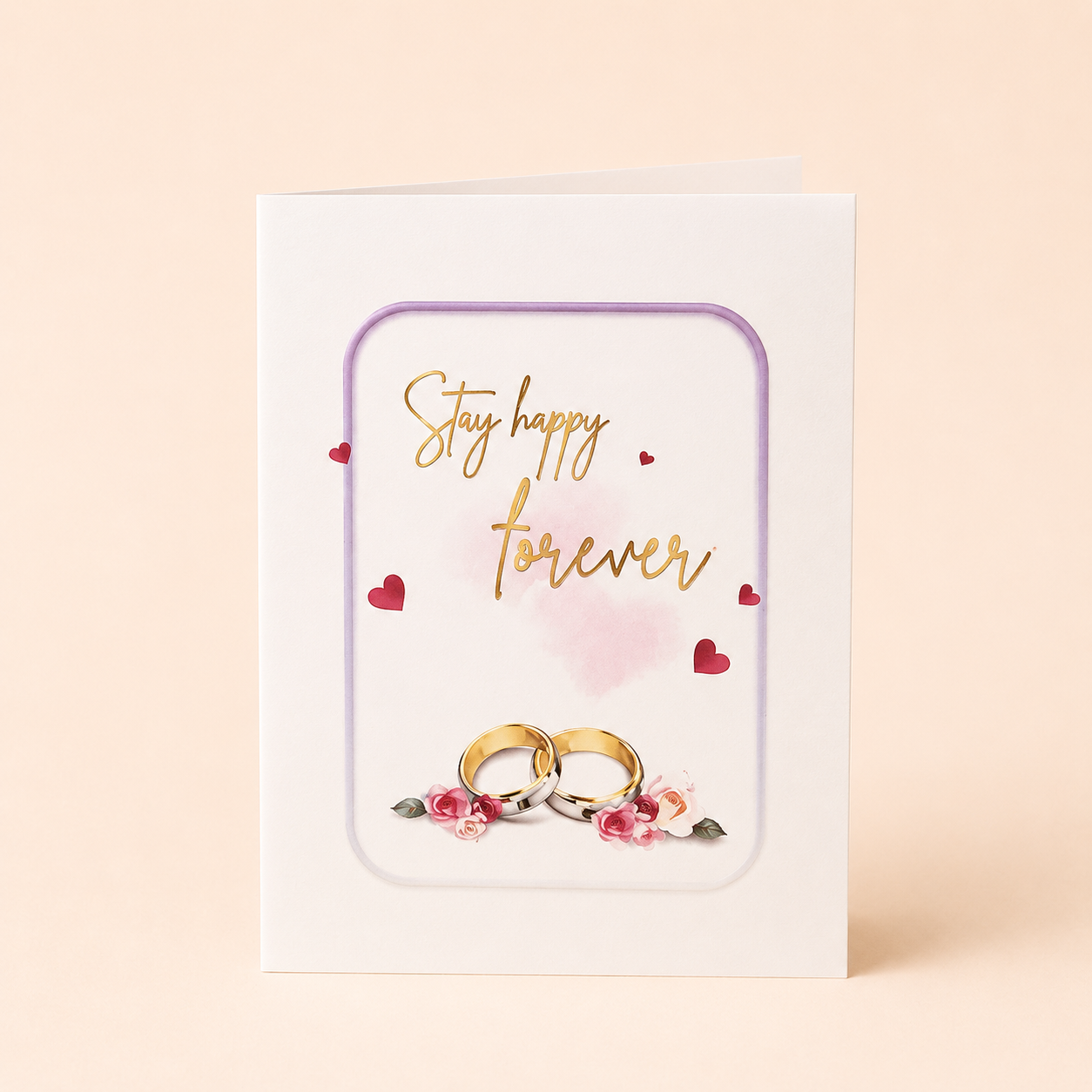 Trouwkaart met Ringen